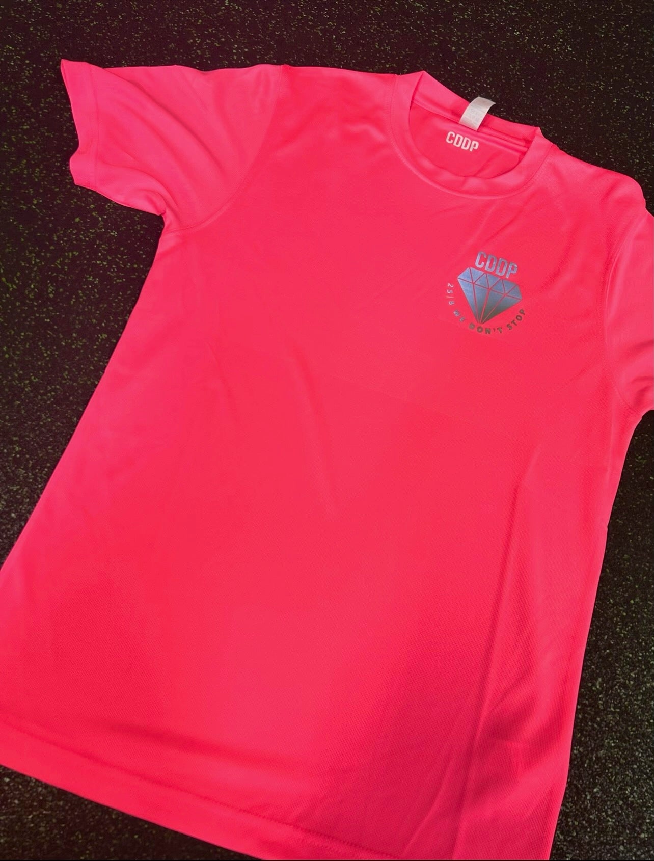 Pink gym T-shirt unisex